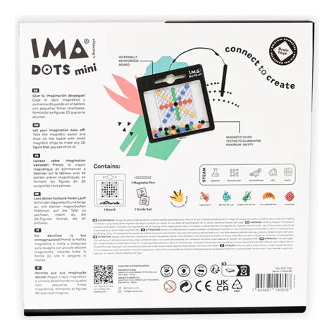 Pizarra Magnética Imadots Mini Black-2