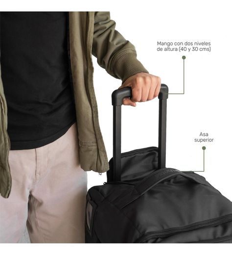 Maleta Bolso Trolly Expedition Duffel 90lts Black-2