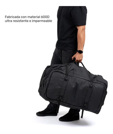 Maleta Bolso Trolly Expedition Duffel 90lts Black-5