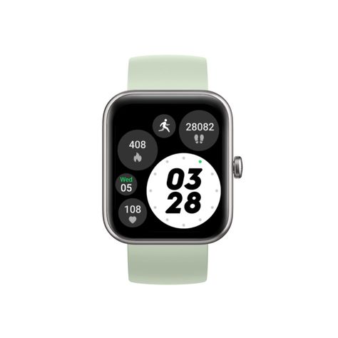 Pack Smartwatch Live 206 mini 40mm Green + Audifono RM12-1