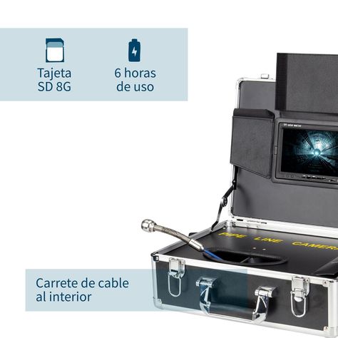 Cámara de Inspección Baroscopio con Sonda 40 Mts H6-2