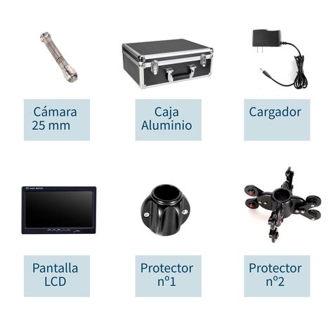 Cámara de Inspección Baroscopio con Sonda 40 Mts H6-3