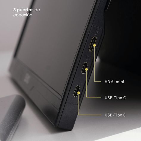 Monitor Portátil Gamer ViewGo 15,6" Full HD 1080P Levo-3