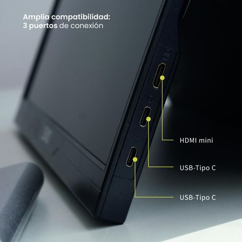 Monitor Portátil Gamer ViewGo 15,6" Full HD 1080P Levo-3
