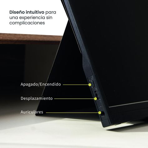 Monitor Portátil Gamer ViewGo 15,6" Full HD 1080P Levo-4