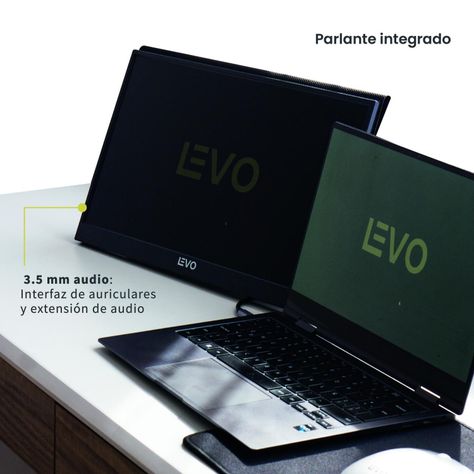 Monitor Portátil Gamer ViewGo 15,6" Full HD 1080P Levo-7