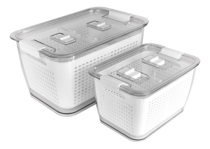 Pack Organizador de Refrigerador M + L Simplit-4