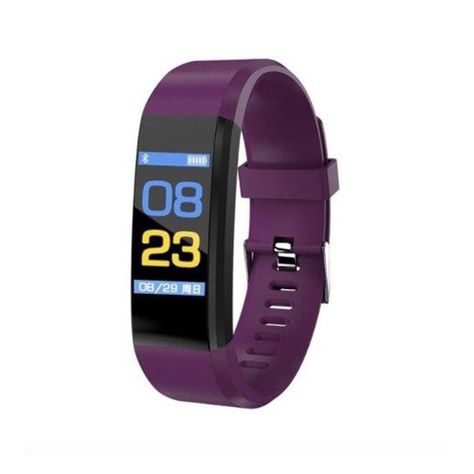 Banda Deportiva Lhotse Sm33 Morado Pulsómetro Bluetooth-0