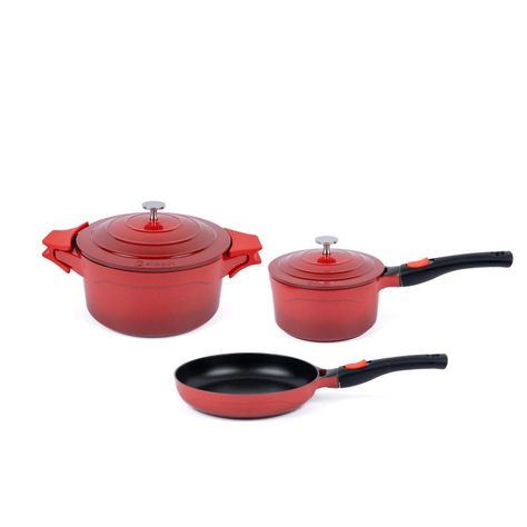 Pack Olla 24cm + Olla Salsa 18cm + Sartén 24cm Toulouse-0