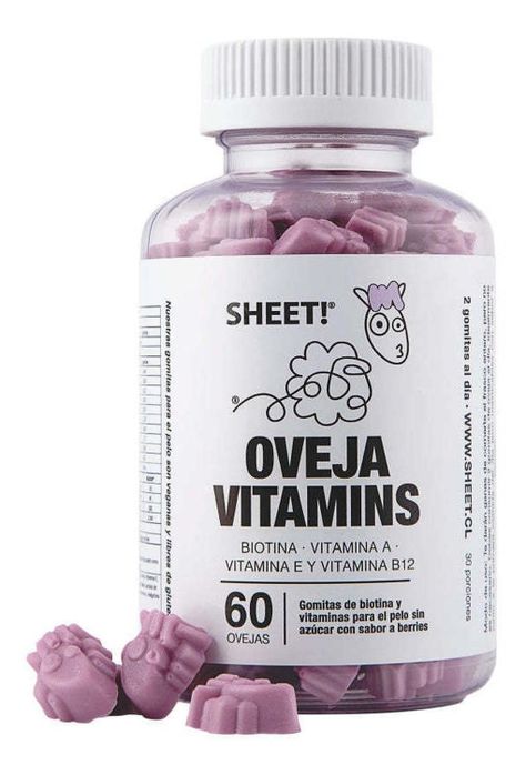 Gomitas De Biotina Para Fortalecer El Cabello Sheet-0