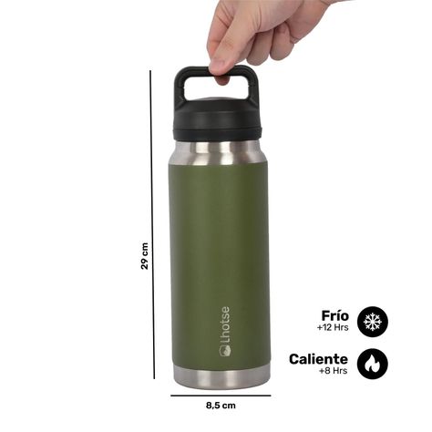 Botella Térmica Insulada Indo 800ml Lhotse Rosado-3