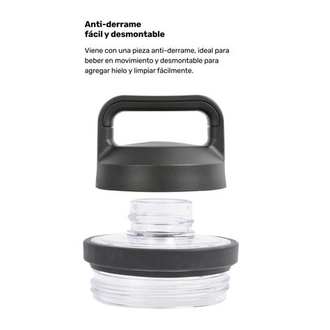 Botella Térmica Insulada Indo 800ml Lhotse Rosado-4
