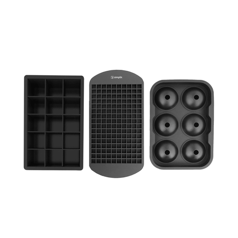 Pack 3 Cubetas Silicona Simplit-0