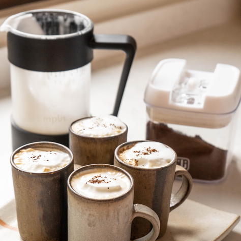 Cafetera Prensa Francesa Negra 600 Ml Simplit-5