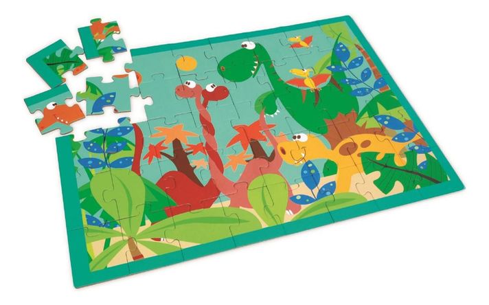 Puzzle 40Pcs Dinosaurios Scratch Europe-1