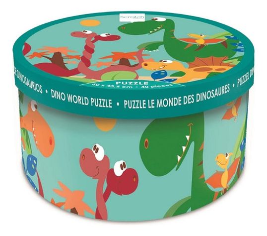 Puzzle 40Pcs Dinosaurios Scratch Europe-3