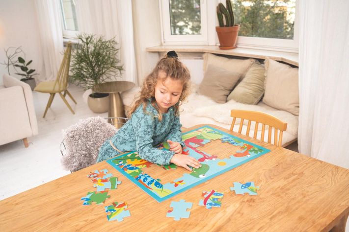 Puzzle 40Pcs Dinosaurios Scratch Europe-4