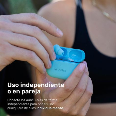 Audífonos Lhotse RM7 Pro Inalámbrico Celeste-4