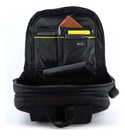 Mochila Natgeo Mutation Rpet Impermeable Negro 22Lt-2