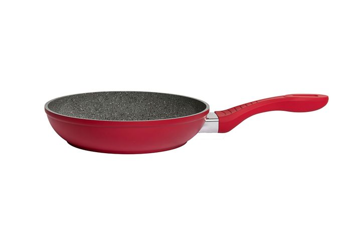 Sartén Stone Cerámica Antiadherente 24 Cm Rojo-0