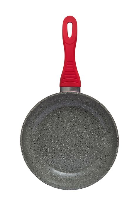 Sartén Stone Cerámica Antiadherente 24 Cm Rojo-1
