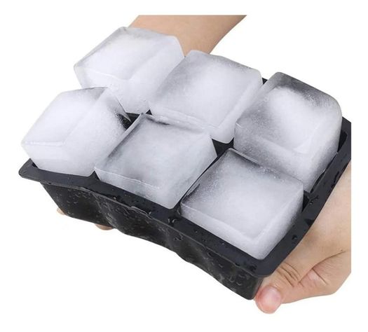 Cubeta De Hielo Silicona 6 Hielos Grandes Simplit-4