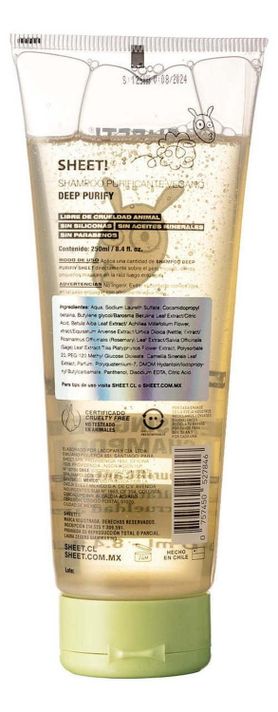 Shampoo Vegano Limpieza Profunda Con Sulfatos Sheet-1