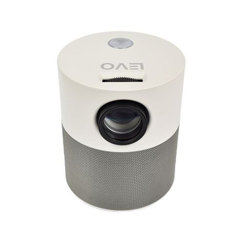 Proyector Led Portátil 360º + Telón Mural 60 pulgadas Levo-1