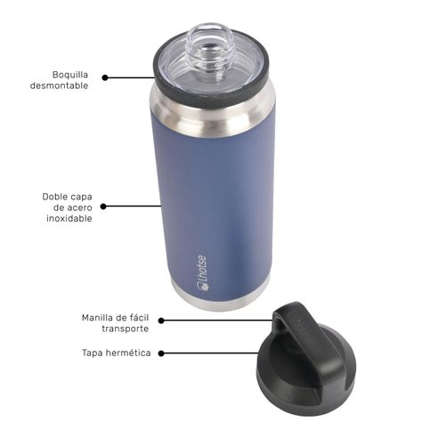 Botella Térmica Insulada Indo 800ml Lhotse Azul claro-2