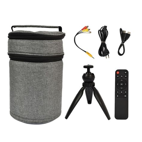 Telón 80 pulgadas + Proyector Led 360º Full HD Levo-5