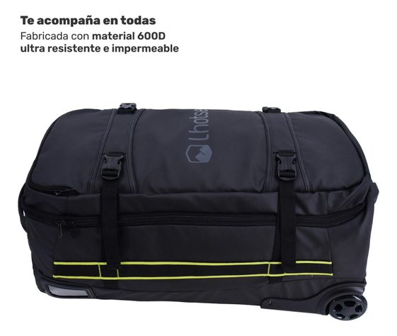 Maleta Bolso trolly Outdoor Roadtrip 70lts Lhotse Black-3
