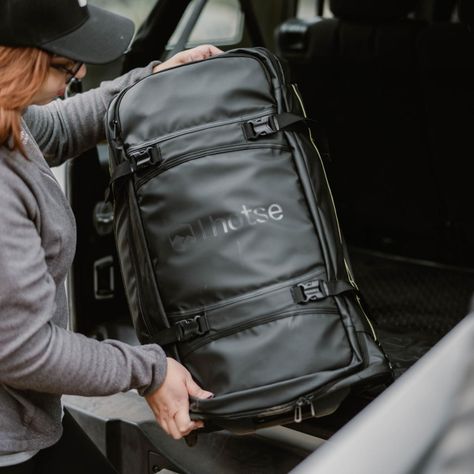 Maleta Bolso trolly Outdoor Roadtrip 70lts Lhotse Black-7