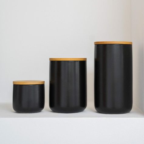 Contenedor de Cerámica Hermético Tapa Madera S Simplit-4