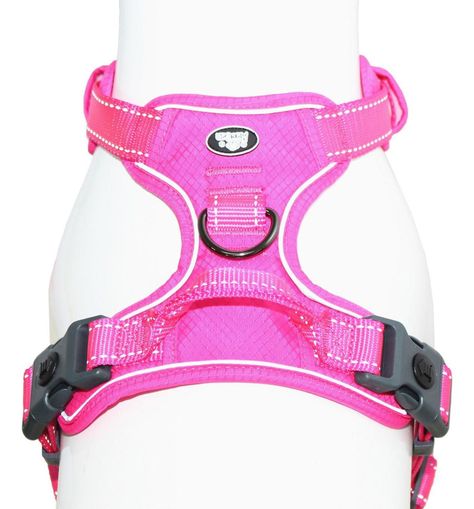 Arnés Deportivo De Control L Fucsia Perro Mascan-3