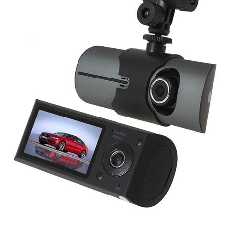 Cámara De Video Camtek R300 Dvr Hd Doble Auto Gps-3