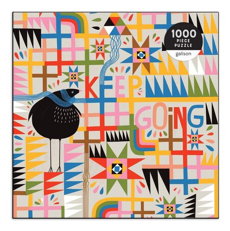 Puzzle 1000Pcs Keep Going Mudpuppy-1