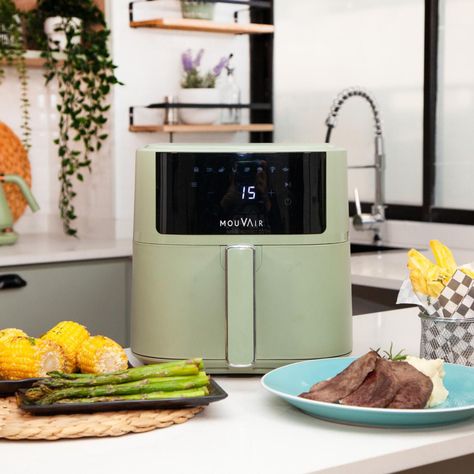 Freidora de Aire 6 L Verde Mouvair Fry-2