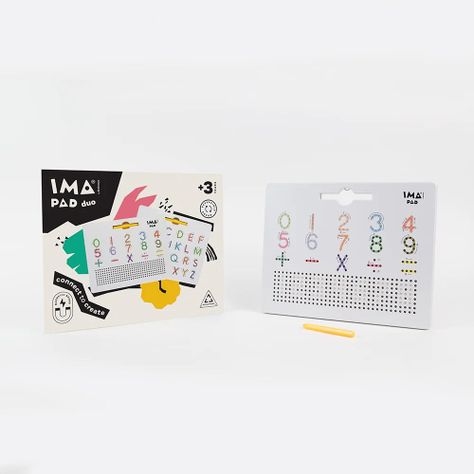 Imapad Juego Duo Letras Y Números-0