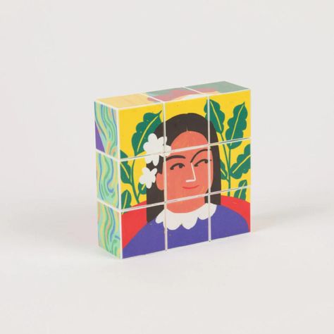 Juego de Memoria Rostros de Artistas Cube it! Imanix-3