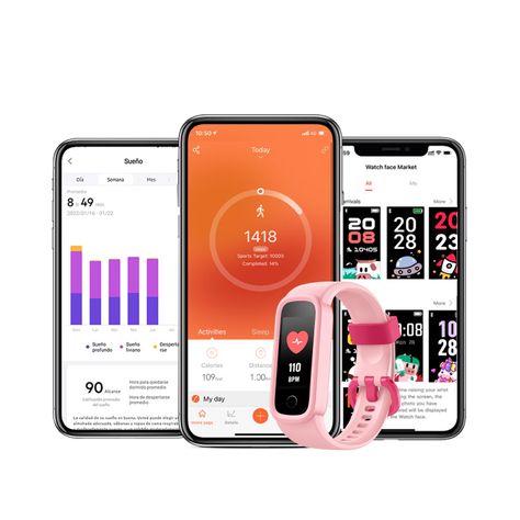 Banda Smartband Lhotse Kids R01 Pink-6