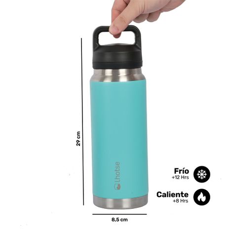 Botella Térmica Insulada Indo 800ml Light Blue Lhotse-3