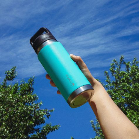 Botella Térmica Insulada Indo 800ml Light Blue Lhotse-7