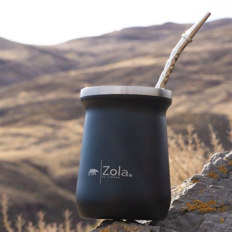 Mate Térmico 200Ml Negro Zola-1