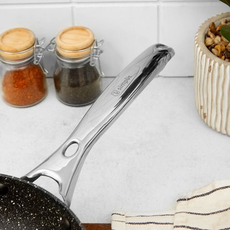 Set 2 Sartenes Cobre Antiadherente 28cm Tapa + 24cm Simplit-5