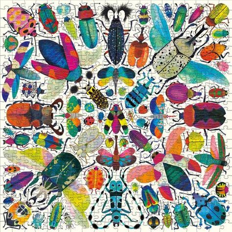 Puzzle 500Pcs Escarabajos Mudpuppy-1