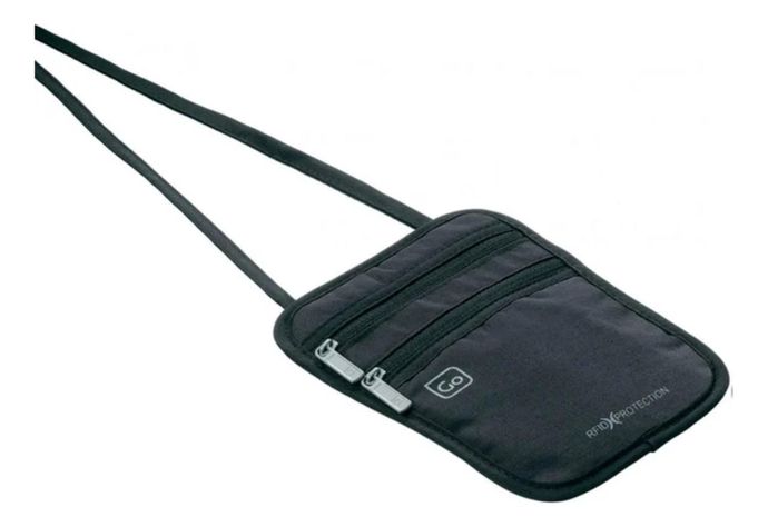 Porta Pasaporte Pouch Seguro Con Bloqueo Rfid-0