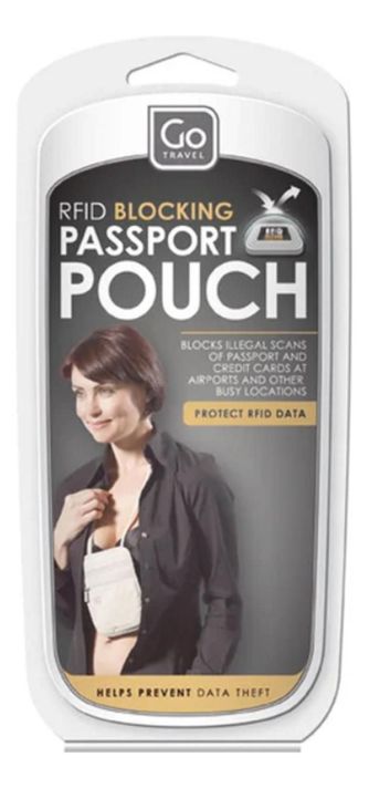 Porta Pasaporte Pouch Seguro Con Bloqueo Rfid-2