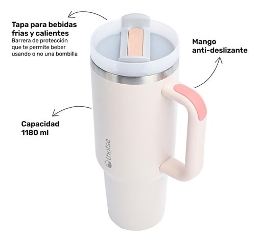 Vaso Térmico Tumbler 1180ml Lhotse Pink-4