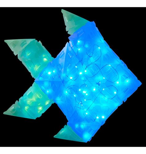 Rompecabezas Con Iluminacion 3d Grande Tiburon Creatto-3