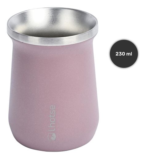 Termo Liquido Classic 1,3 lts + Mate Bombilla Lhotse Pink-4